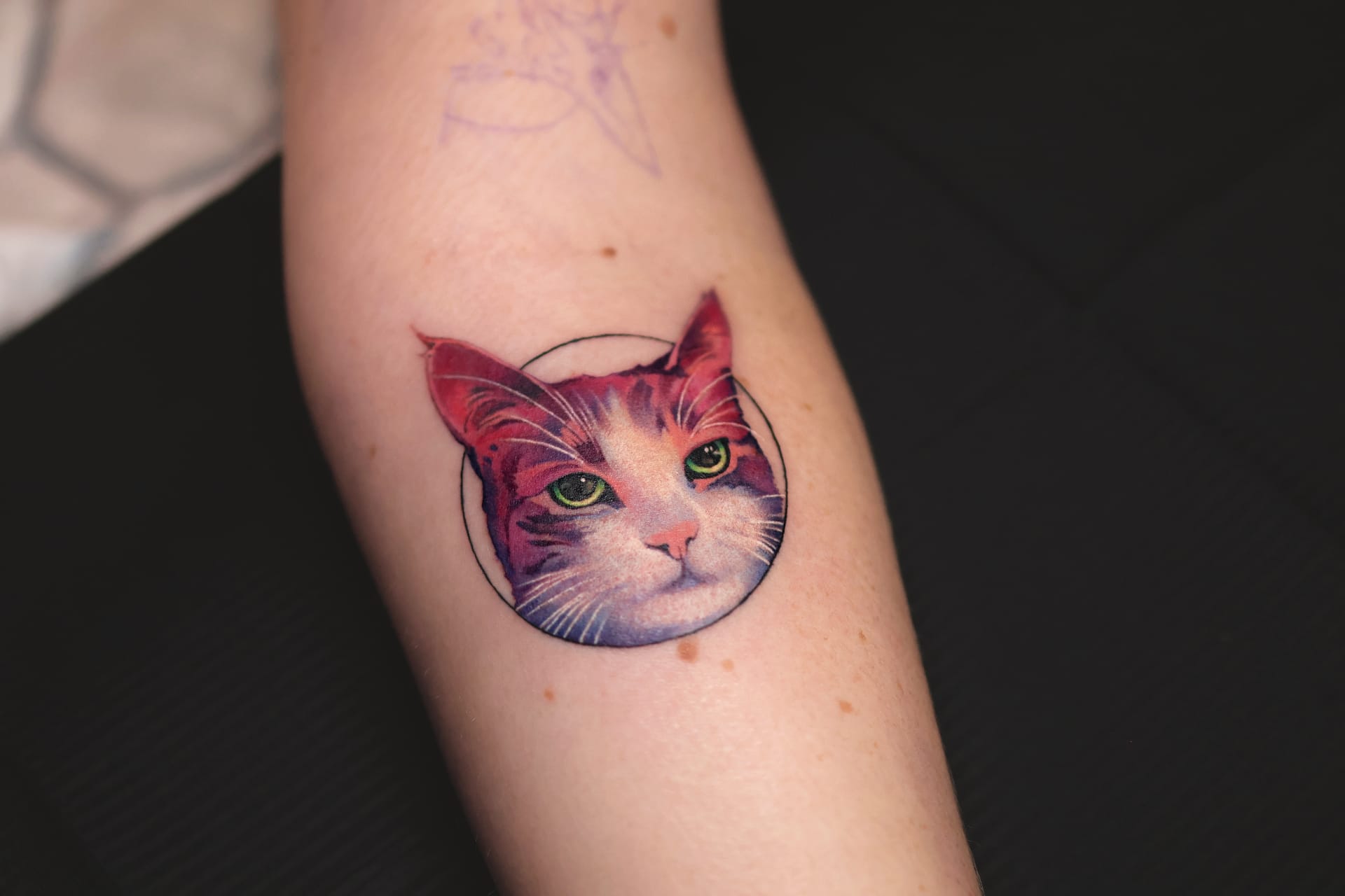 Color realism portrait tattoo Oslo